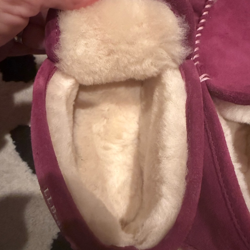 LL Bean Women's Wicked Good Slippers Boot Moc house shoes women’s 8 like new - Picture 6 of 10